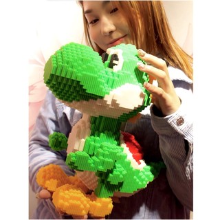 Bộ lắp ráp đồ chơi xếp hình khủng long Yoshi