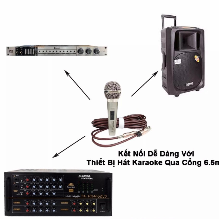 Micro có dây Tomahawk 2023 - aMic hàng nhật bãi xịn - Dây dài 5m - Thiết kế bắt mắt, sang trọng - Chất âm nhẹ, siêu sáng