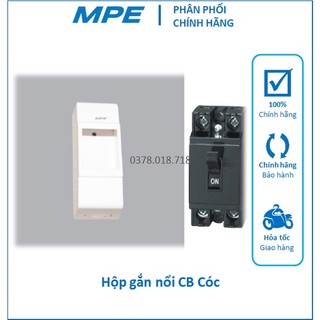 Hộp nhựa gắn nổi cb cóc cầu dao tự động cầu dao an toàn Aptomat Át tô mát MPE AKSB – LOLi Electric