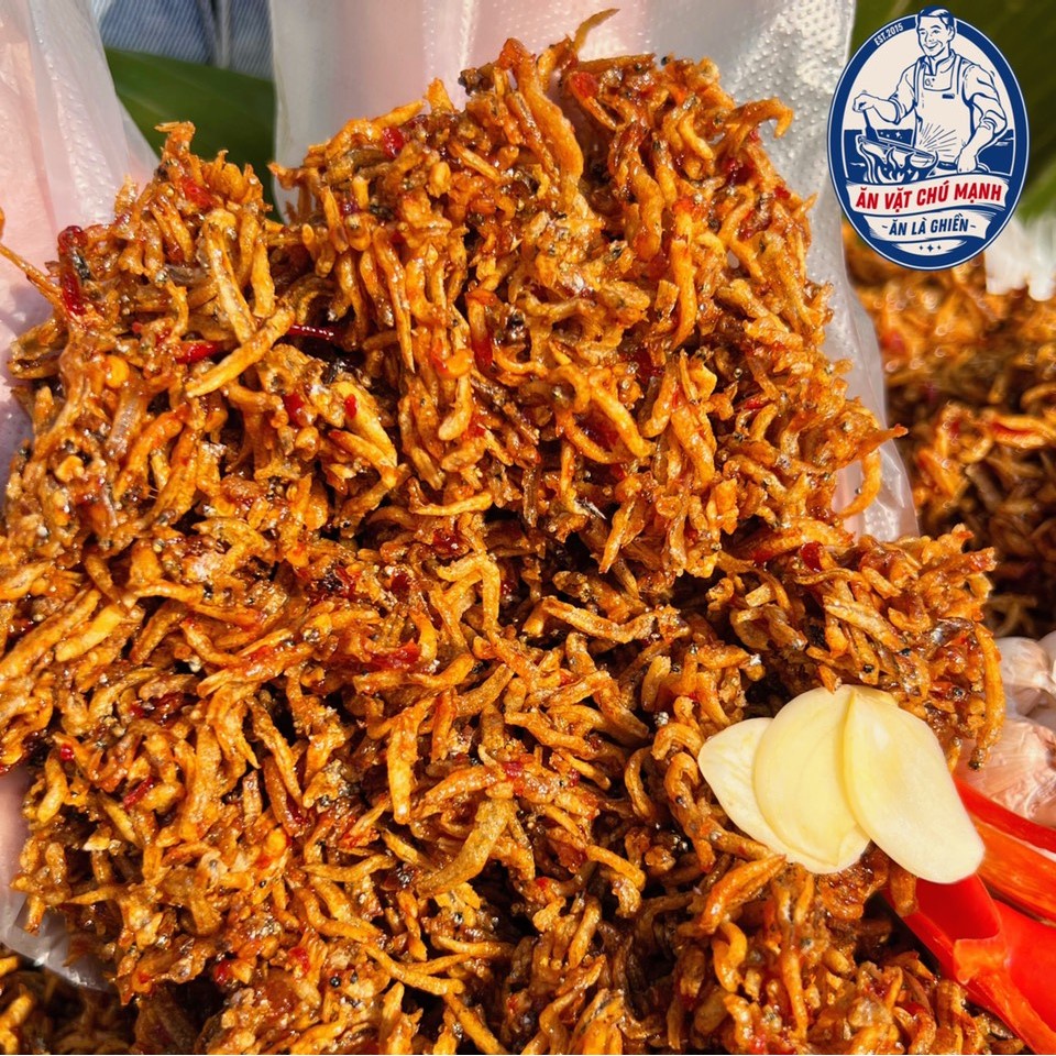 Cá Cơm Sữa Rim Giòn