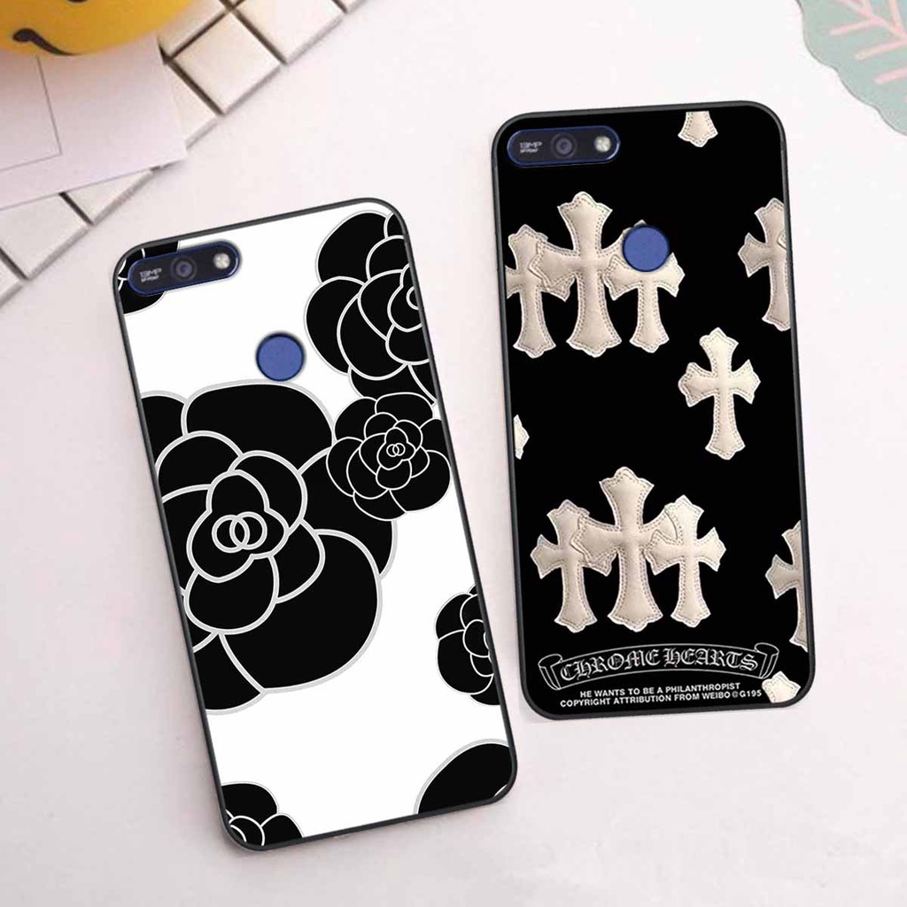 Ốp Huawei Honor 7A / 7C / x30i Họa Tiết Đen Trắng