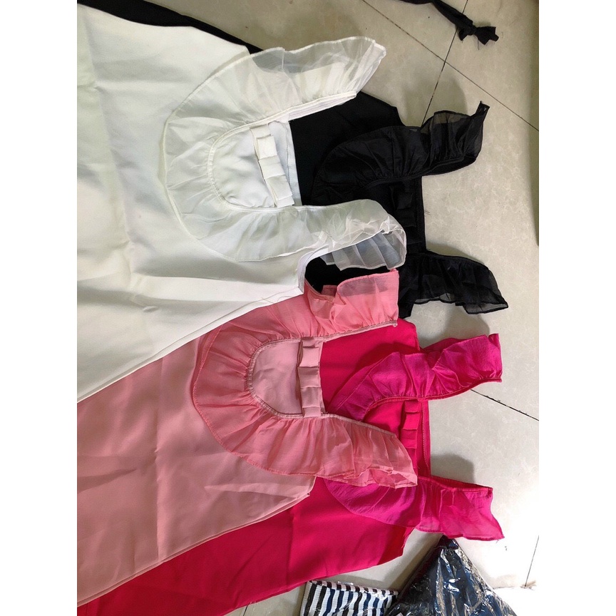 VÁY ĐẦM NỮ BABY DOLL XÒE SÁT NÁCH CHẤT TAPTA BỒNG BỀNH CAO CẤP SHOPNGOO