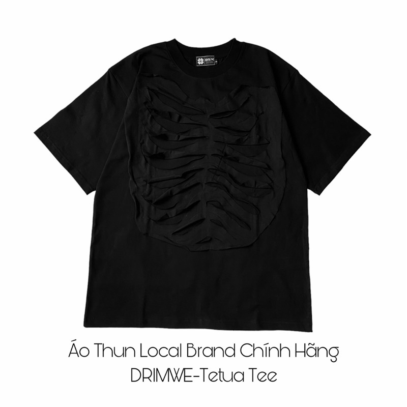Áo thun chính hãng Local Brand DRIMWE Tetua unisex nam nữ