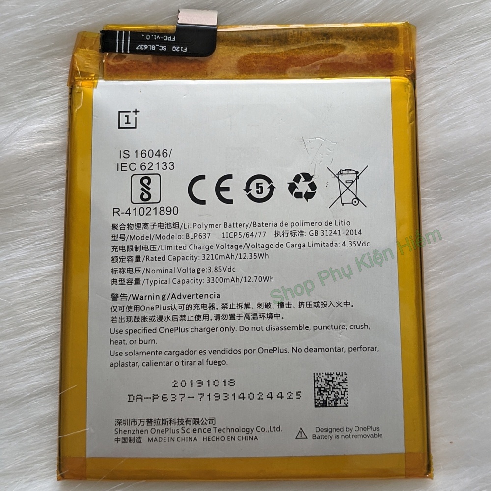 Pin Oneplus 5/5T - Oneplus 6 - Oneplus 6T