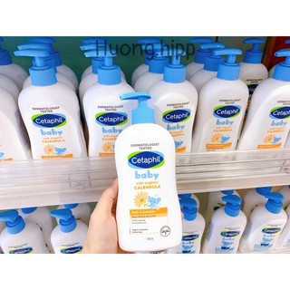 Sữa tắm gội cetaphil hoa cúc oragnic calendula 230ml/400ml dịu nhẹ cho bé