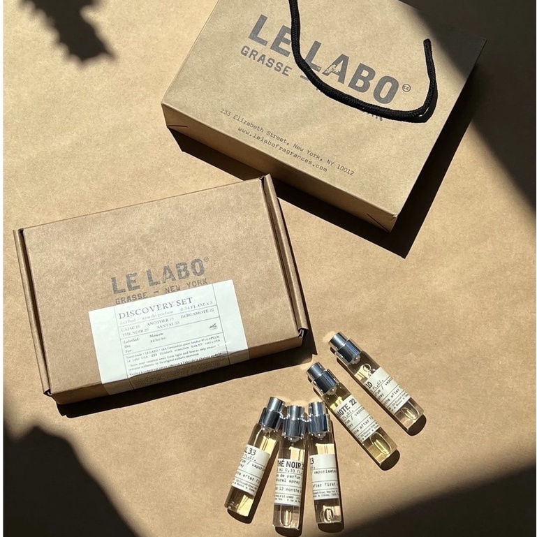Set Nước Hoa Mini Lelabo Discovery Set 10ml Dạng Xịt, Độc Đáo, Khác Biệt