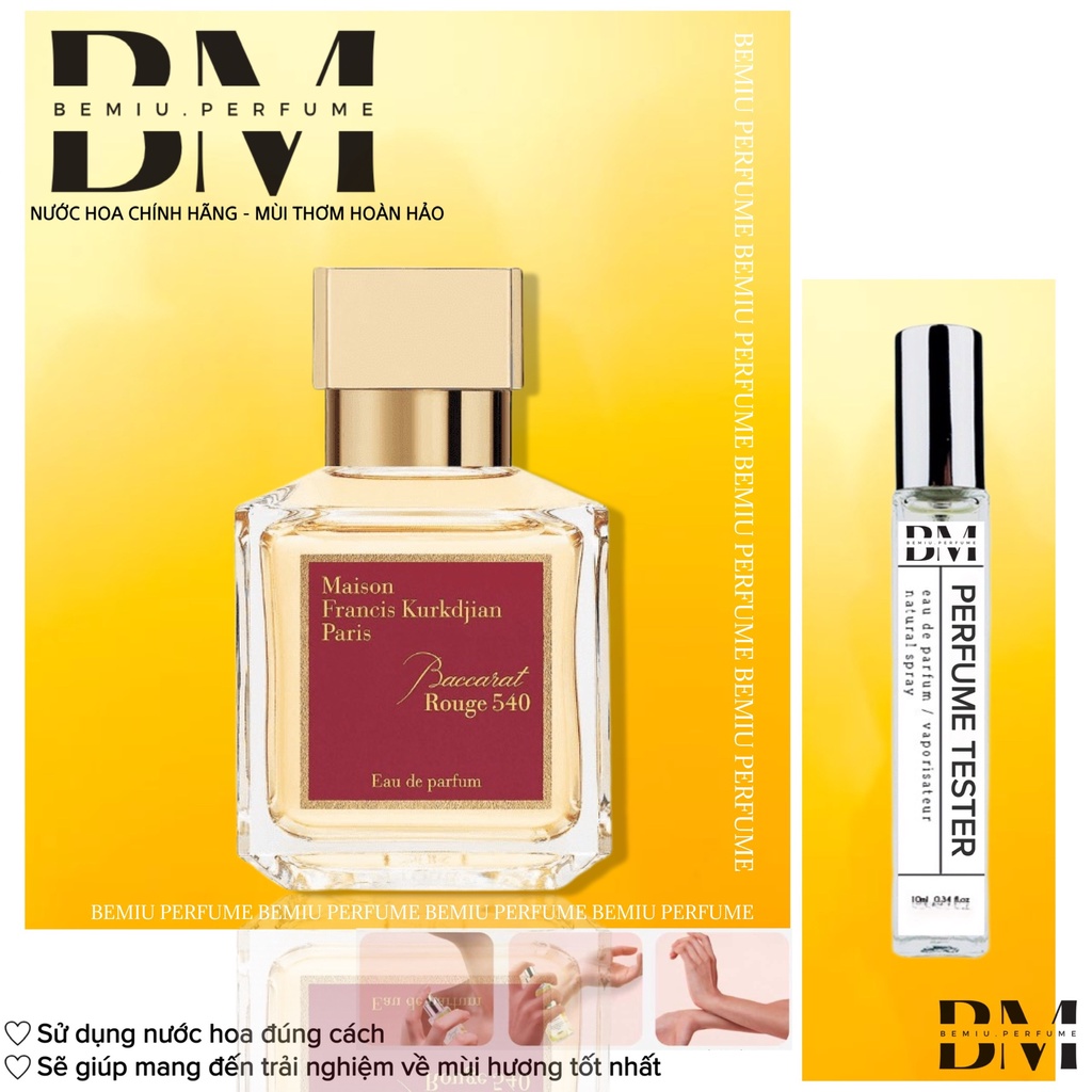 Nước hoa 𝙼ᴀɪ𝚜ᴏɴ 𝙵ʀᴀɴᴄɪ𝚜 𝙺ᴜʀᴋᴅᴊɪᴀɴ 𝙼𝙵𝙺 𝙱𝚊𝚌𝚌𝚊𝚛𝚊𝚝 𝚁𝚘𝚞𝚐𝚎 𝟻𝟺0 EDP 𝗕𝗲𝗺𝗶𝘂𝘀𝘁𝗼𝗿𝗲𝗽𝗲𝗿𝗳𝘂𝗺𝗲