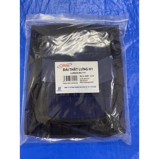 Đai thắt lưng hỗ chợ cột sống orbe-h1 size: s,m,l,xl,xxl