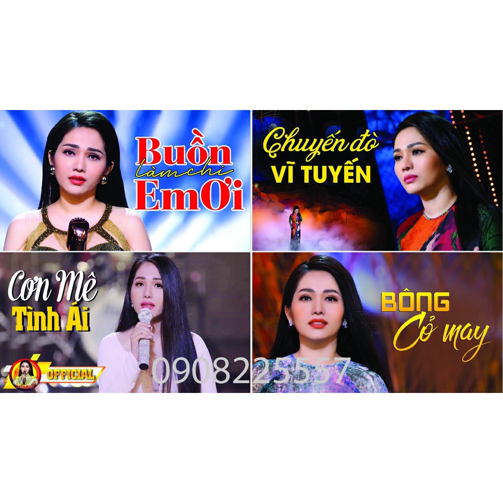 DVD VIDEO NGỌC DIỆU VIẾT TỪ KBC 37 BÀI HÁT