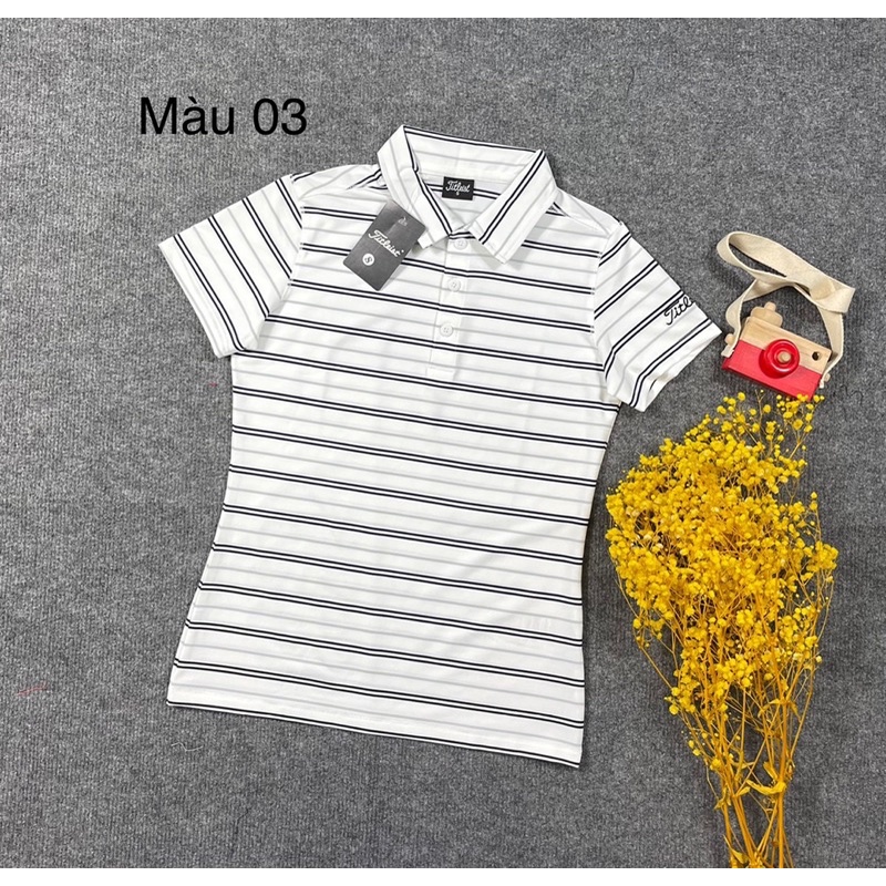 Áo có cổ nữ golf, tennis, đi chơ đi làm đều đẹp sale 100k ạ