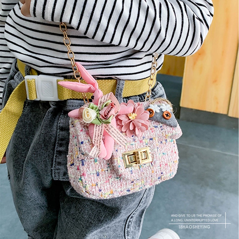 Bololo Túi Đeo Chéo Mini Dễ Thương Cho Bé Gái