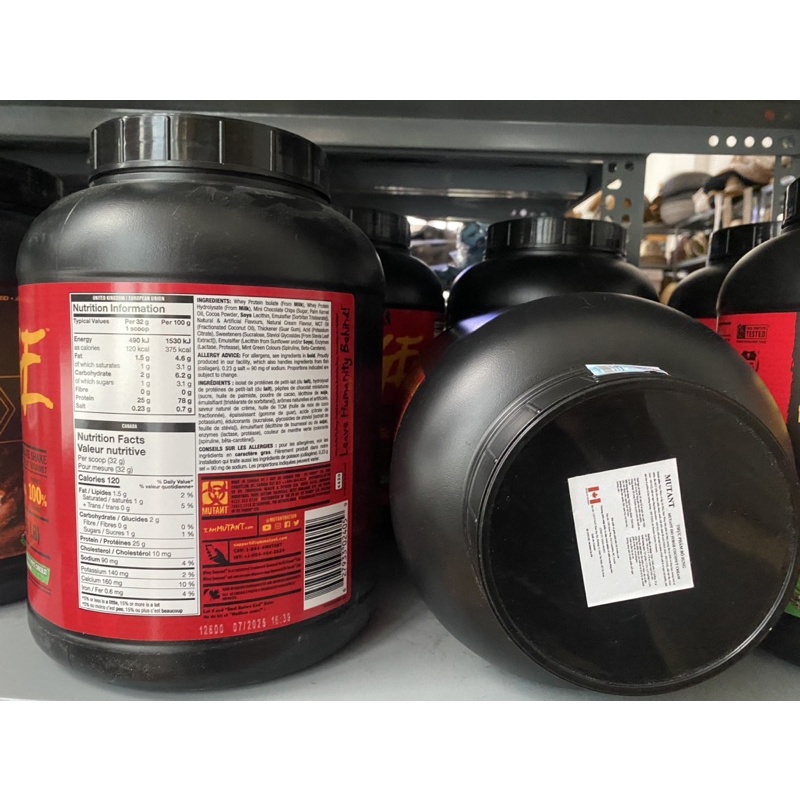Bột đạm whey Mutant ISO SURGE 5LBS
