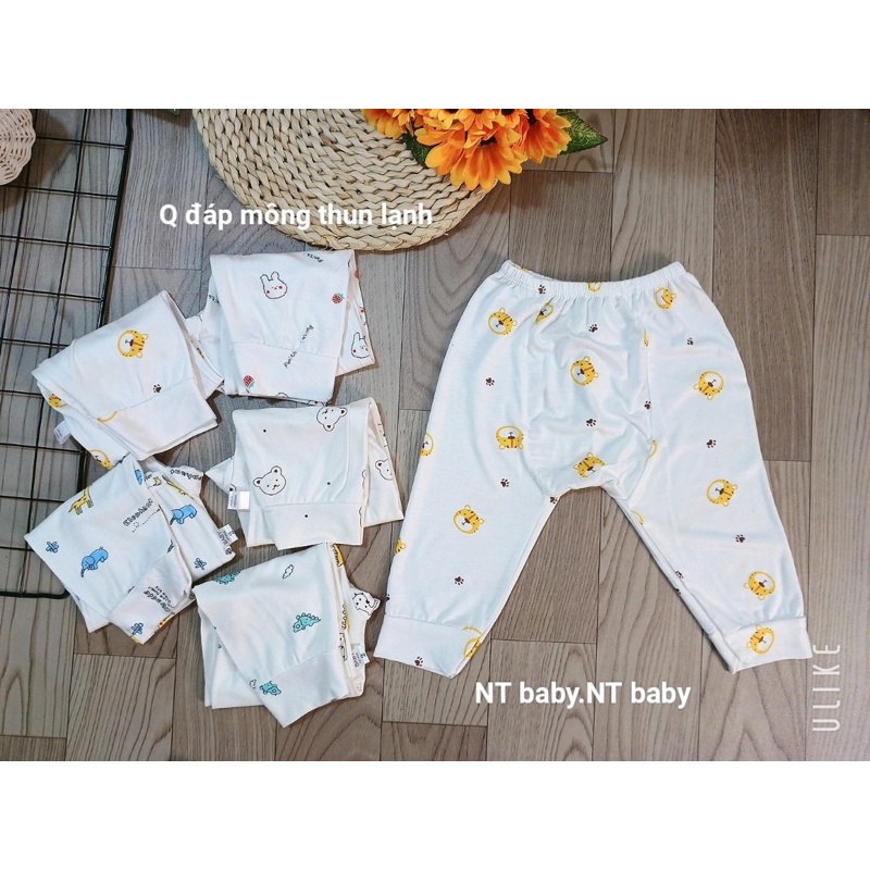 Áo dài tay thun lạnh cúc chéo siêu mềm mại cho bé yêu