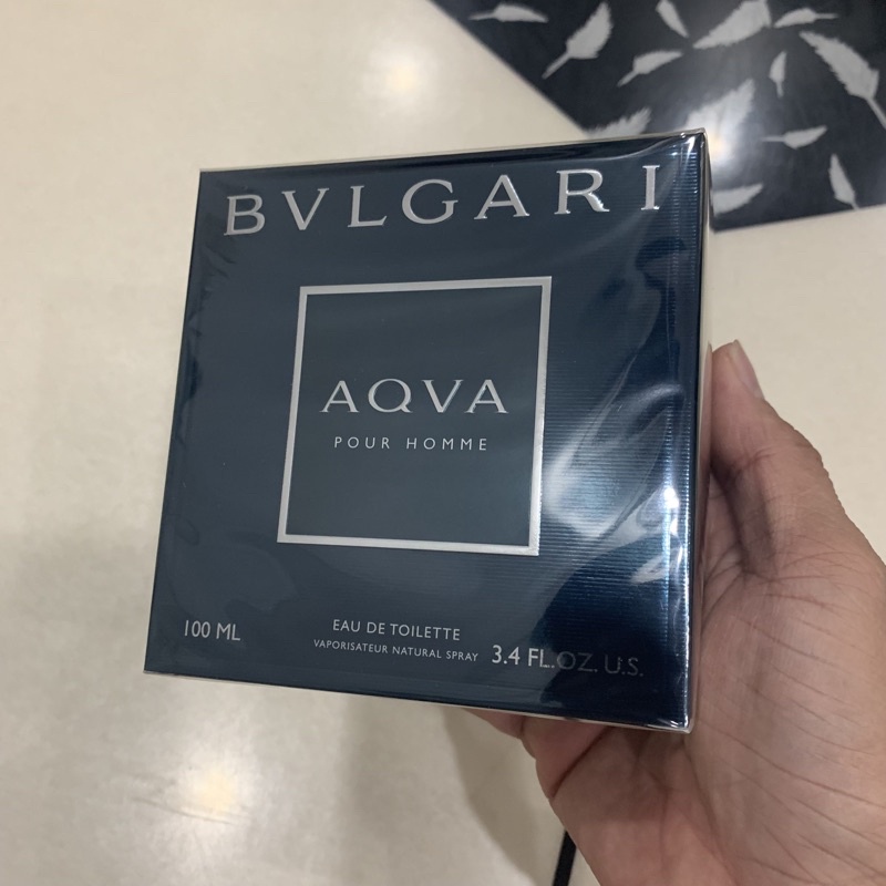 Nước hoa bvlgari aqva pour homme 100ml full seal (như hình tự chụp)