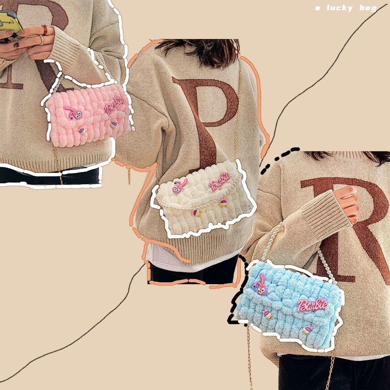 {với video hướng dẫn}2022 túi dệt tay mới Túi Handmade Tđeo chéo làm quà tặng người yêu