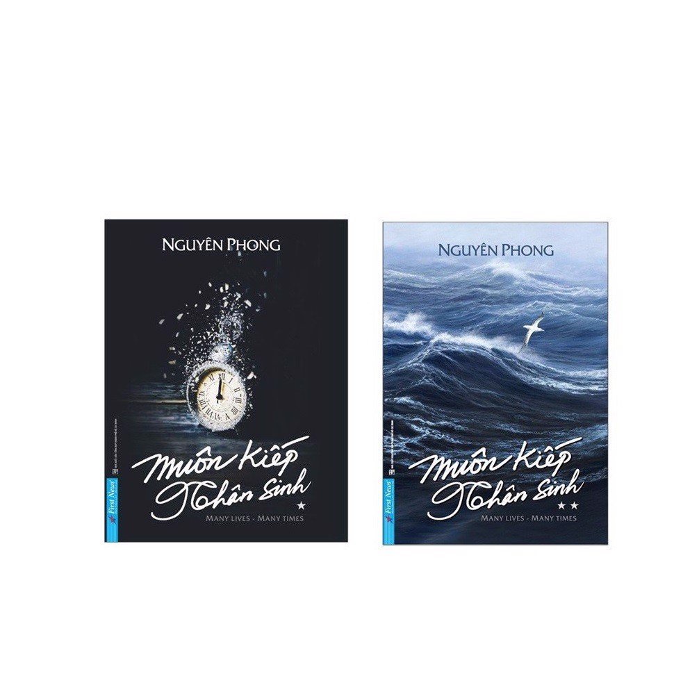 Sách Combo Muôn kiếp nhân sinh 1 + Muôn kiếp nhân sinh 2 (khổ nhỏ) - First News