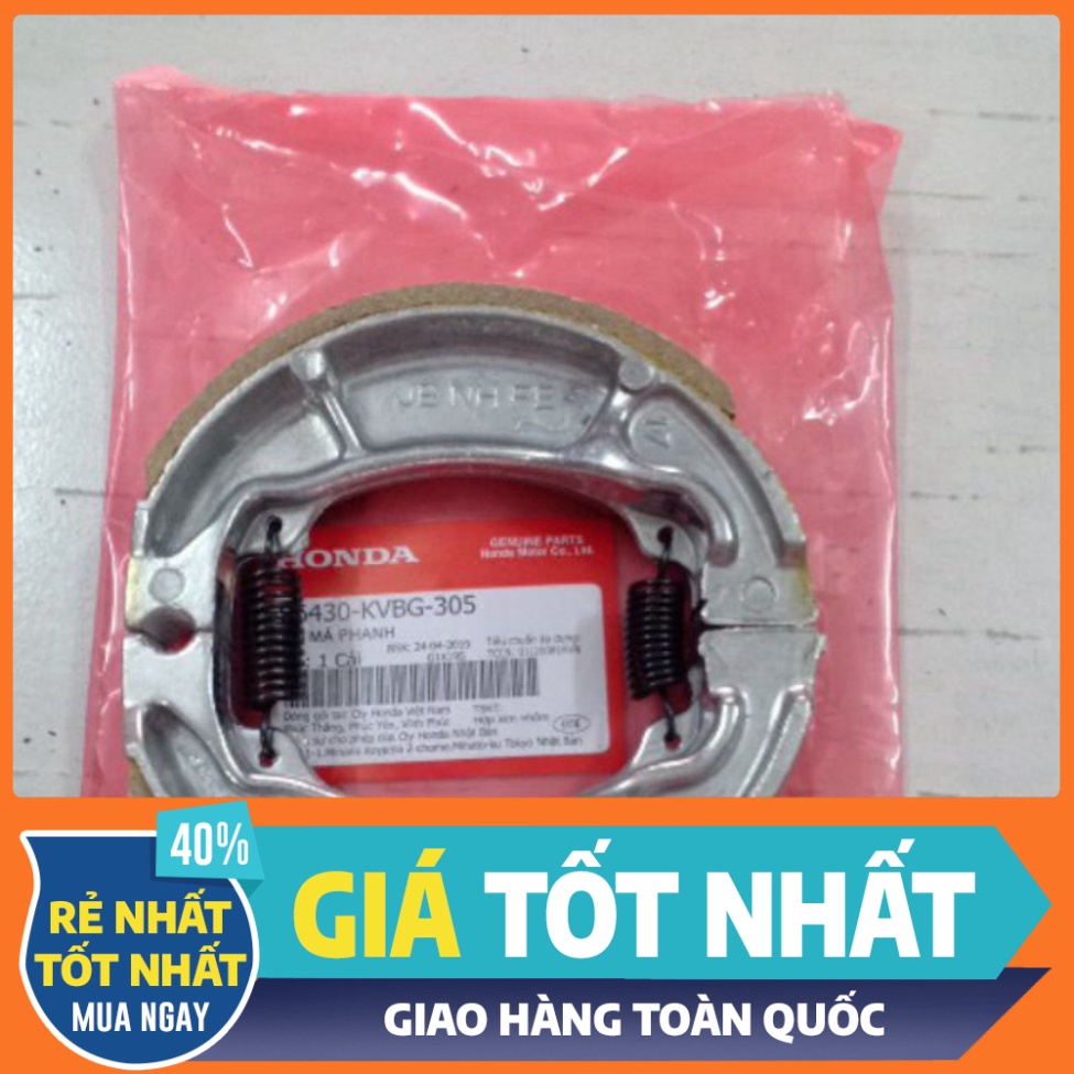 (RẺ VÔ ĐỊCH) Bố thắng sau Honda Tay ga Cao Cấp - Má Phanh xe ga