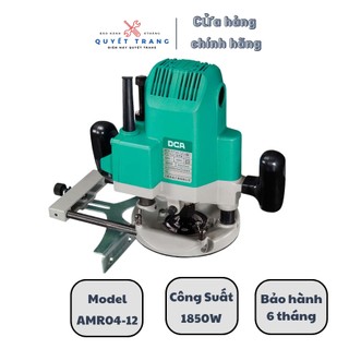 Máy Soi Gỗ, Máy Phay DCA  AMR04 -12 Cốt 12,7mm Công Suất 1850W Chính Hãng DCA Điện Máy Quyết Trang