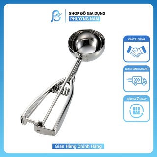 Muỗng múc kem inox/ Muỗng xúc kem, trái cây bằng inox