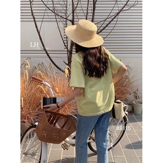 KAYY. Pull trơn cộc tay cổ tròn - A115