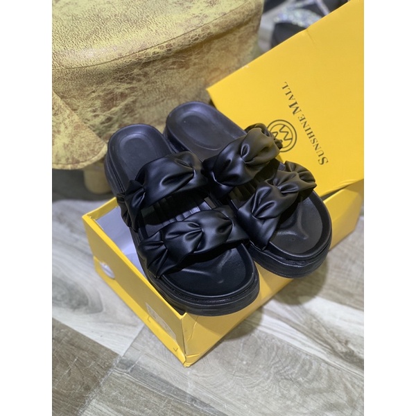 Dép quai nhún phồng đi êm chân QC full box