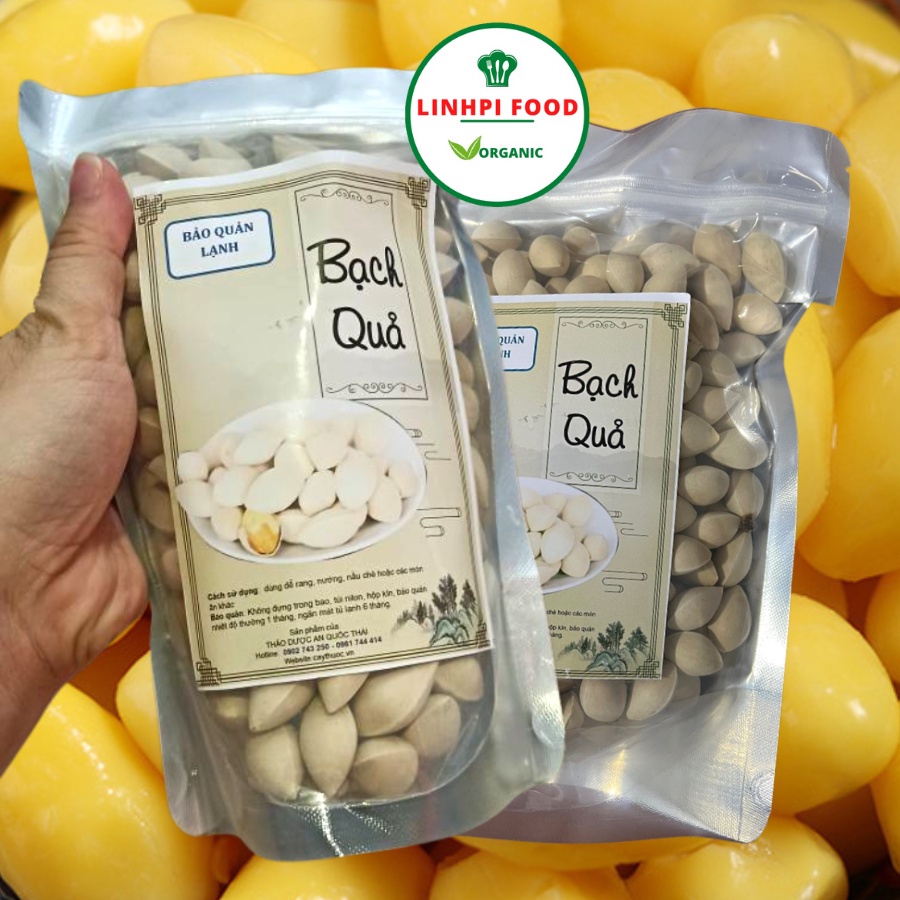 1KG Bạch Quả Tươi Nấu Chè, Rang Muối Loại To, Hạt Bạch Quả Hầm Gà, Chưng Yến Thơm Ngon, Bổ Dưỡng