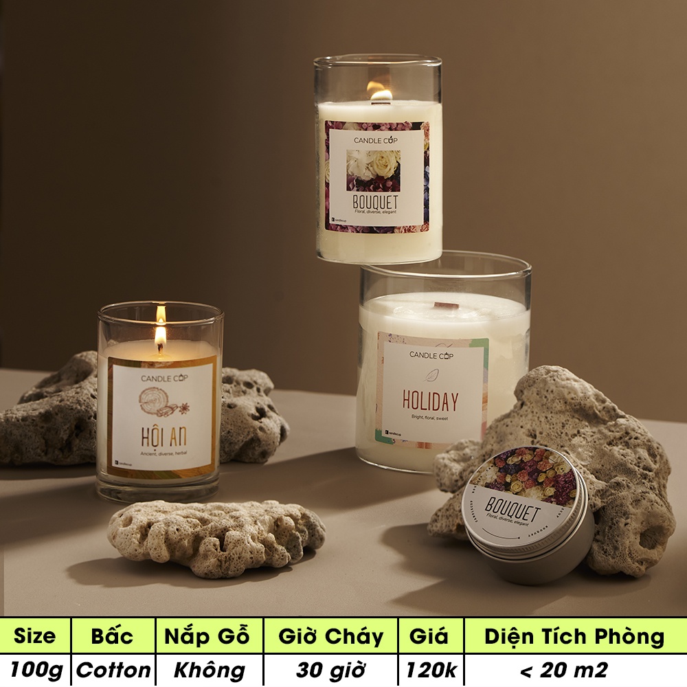 Nến Thơm Candle Cup / AGAYA Cup - HiLo Candles