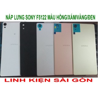 Nắp lưng sony f5122 màu hồng/xám/vàng/đen