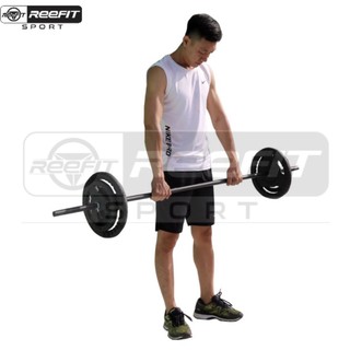 (PHUCTHANHSPORT) Đòn tạ Đen dài 1m8 Reefit