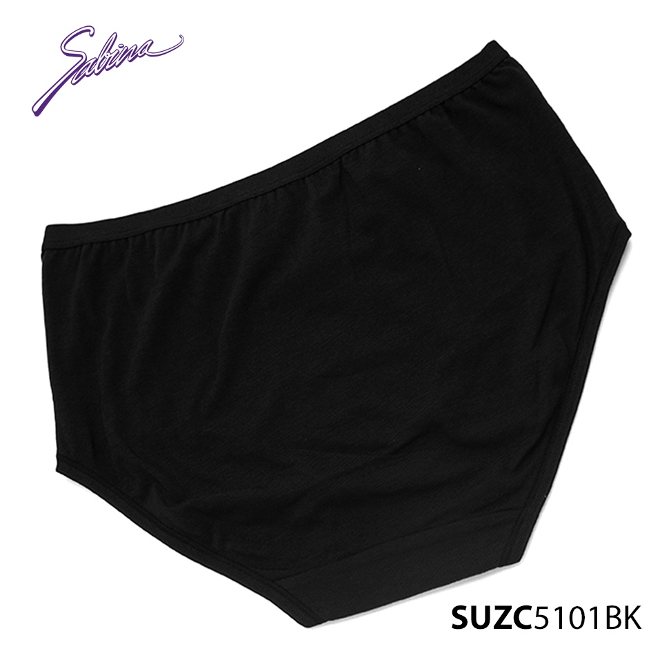 Quần Lót Lưng Cao Cạp Cao Cotton cao cấp Vừa Màu Trơn Panty Zone By Sabina SUZC5101