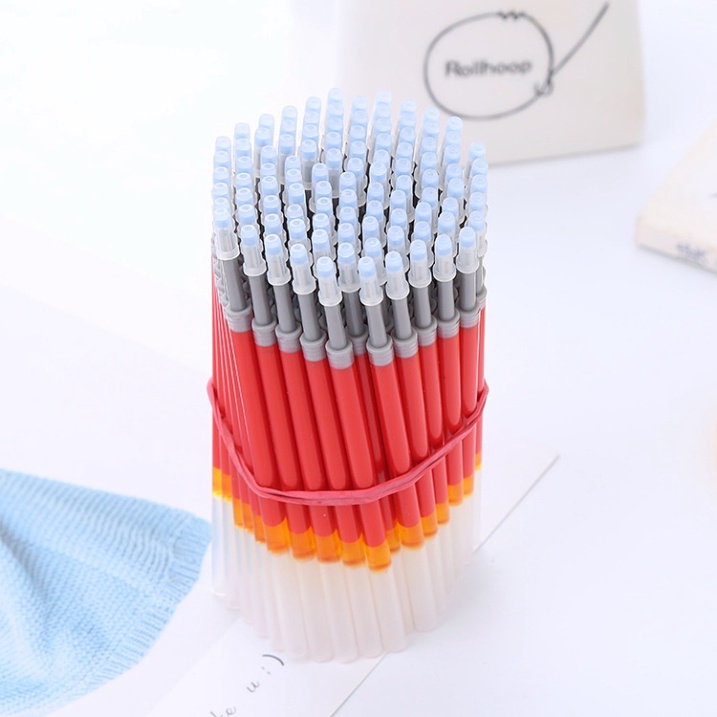 Set 10, 20, 50 Ruột bút _ Ngòi bút xanh, đỏ, đen dành cho bút bi bấm