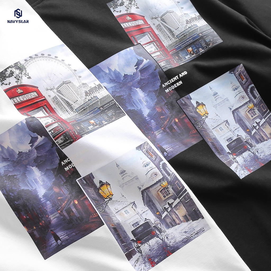 BIGSIZE NAM 80-140KG ÁO THUN IN PHONG CẢNH 2BIG NAVY STAR