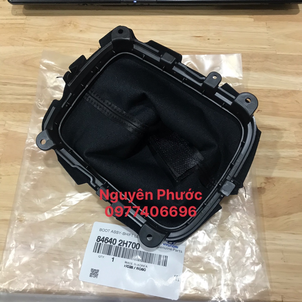 Bao da che bụi tay đi số MT  - HYUNDAI ELANTRA, AVANTE 2008 - 2012/ Hàng xịn chính hãng 846402H700