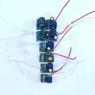 Nguồn driver led bảng mạch chuyển đổi điện, chấn lưu tăng phô ổn dòng công suất cao cho đèn led đơn, led bulb,