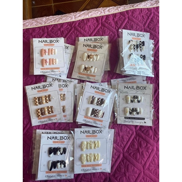 Nail box thiết kế giá rẻ lấy tương tác