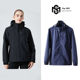 Áo Khoác Nắng Nữ THE 1997 MENSWEAR 2 lớp Chất Liệu Gió Tráng Bạc Công Nghệ Nano Blocktech Chống Nước