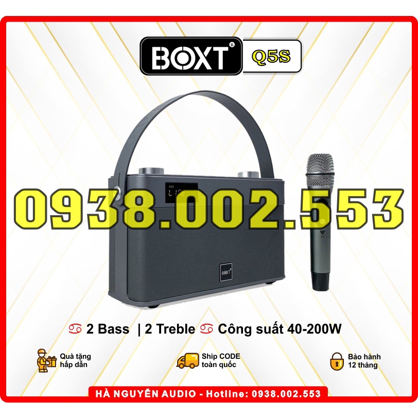 Loa Di Động Xách Tay BOXT Q5S