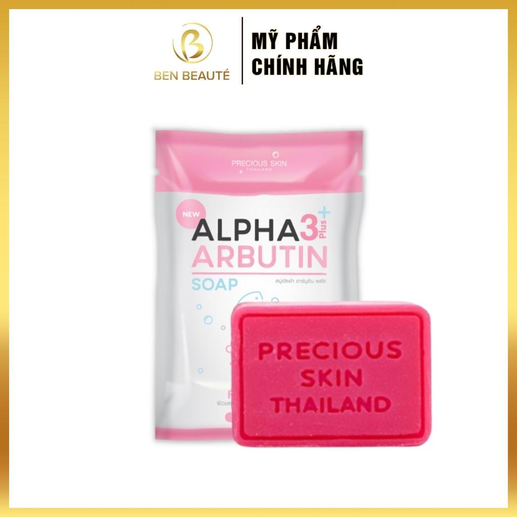 Xà Phòng Kích Trắng Alpha Arbutin Collagen Soap Thái Lan 80g