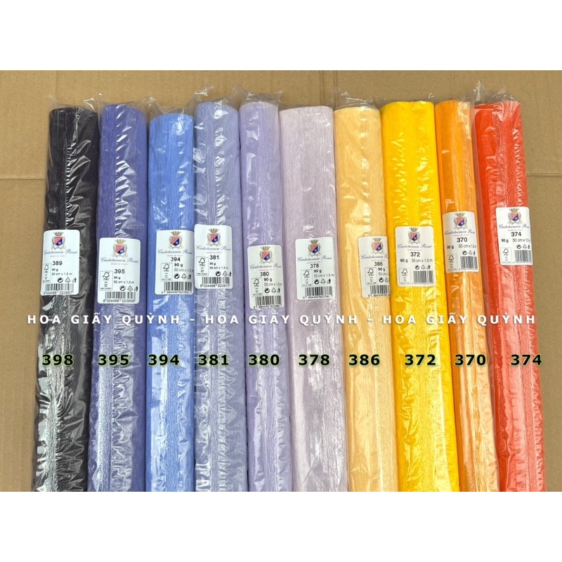 GIẤY NHÚN Ý 90gr - cuộn 50cm x 1.5m