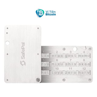SafePal Cypher - Bảng thép bảo vệ cụm 24 từ phục hồi ví lạnh Ledger, Trezor, SafePal
