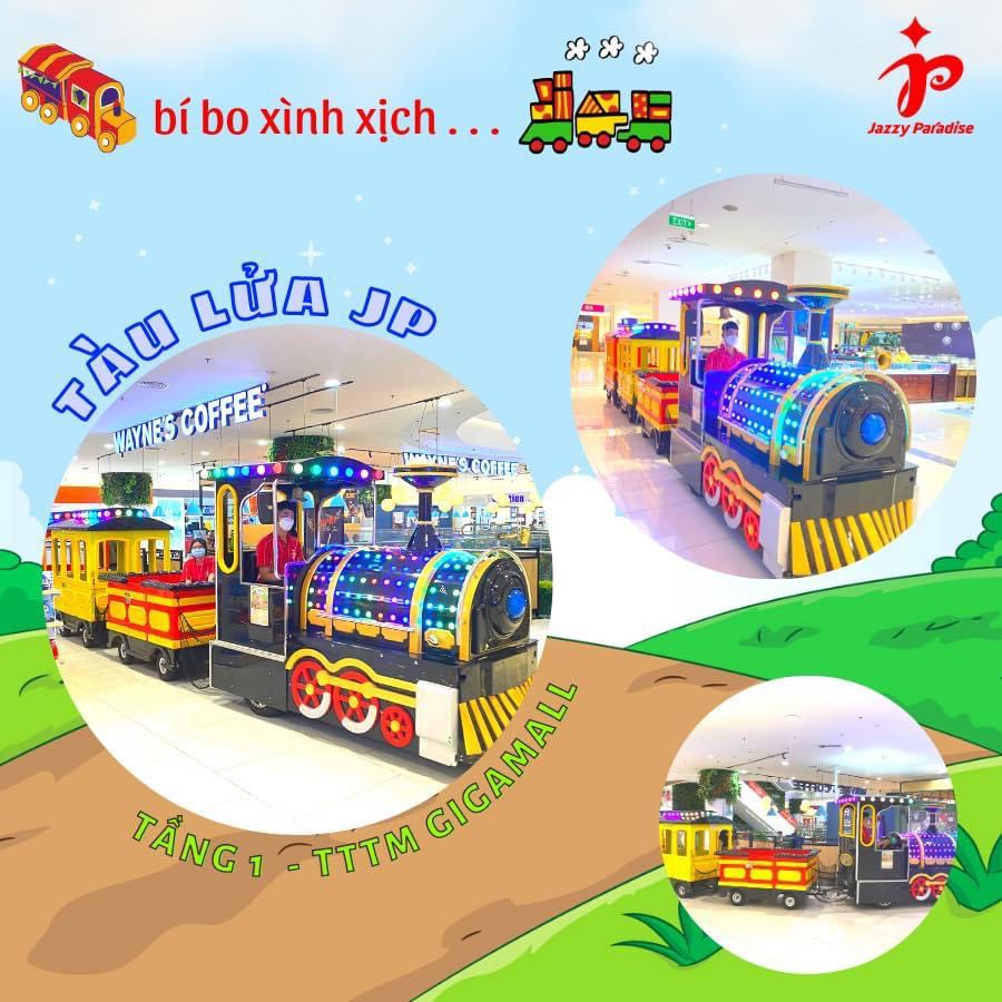 Hcmvé khu vui chơi tp ánh sáng- cv khủng long- khu rainbow - xe lửa... l1,5 - ảnh sản phẩm 7