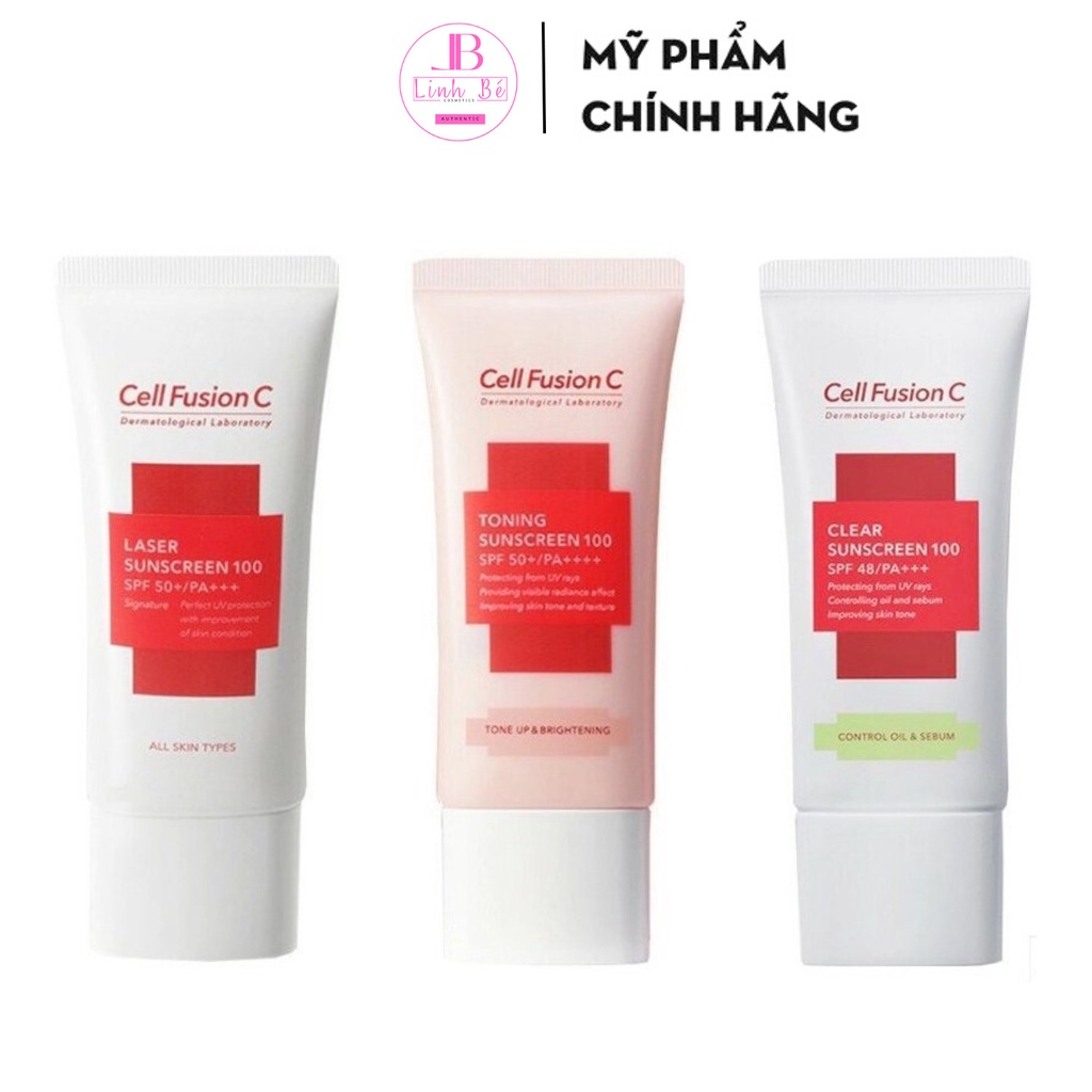 Kem chống nắng Cell Fusion C Toning Suncreen 50ml
