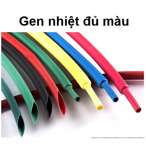Gen Co Nhiệt Bọc Cách Điện Dài - Màu Sắc Ngẫu Nhiên