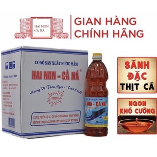NƯỚC MẮM NGON TRUYỀN THỐNG HAI NON CÀ NÁ 32 Độ đạm thùng 3 lít