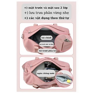 Túi du lịch size lớn đa năng có ngăn để giày