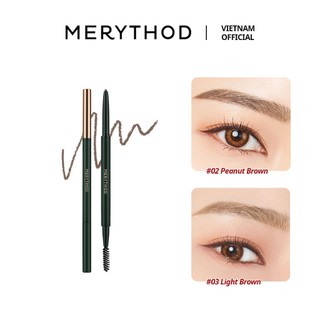 Bút chì kẻ lông mày đầu siêu mảnh lâu trôi chống thấm nước Reel Edge Slim Brow 0.08g