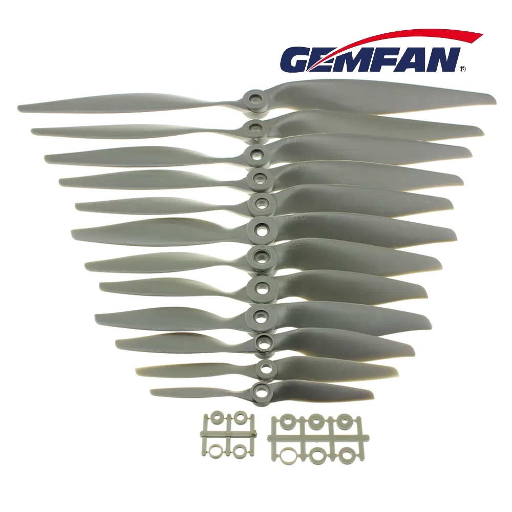 Cánh quạt Gemfan điện 6x4/7x5/8x6/10x6/11x5.5/12x6/13x6.5 ráp máy bay điều khiển từ xa