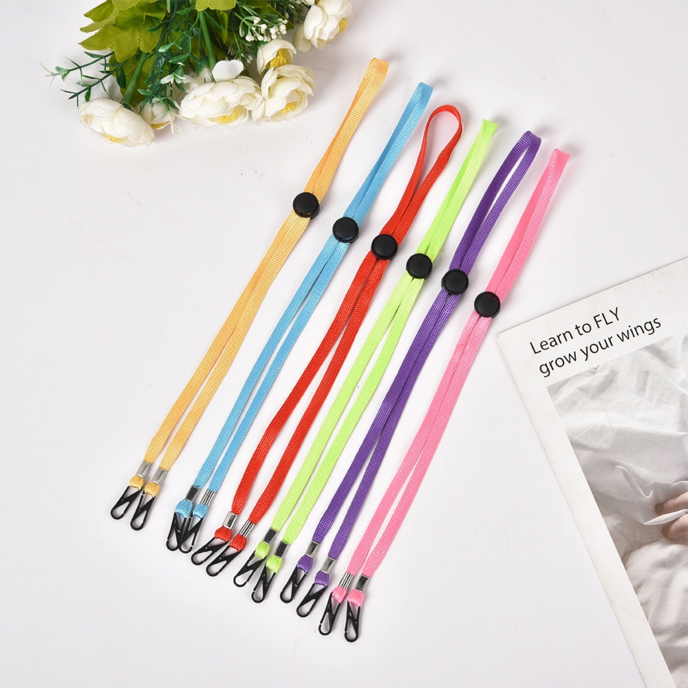 Dây đeo mũ chống gió, dây khẩu trang chống rơi chất Polyester điều chỉnh kích thước JULY HOMEWEAR
