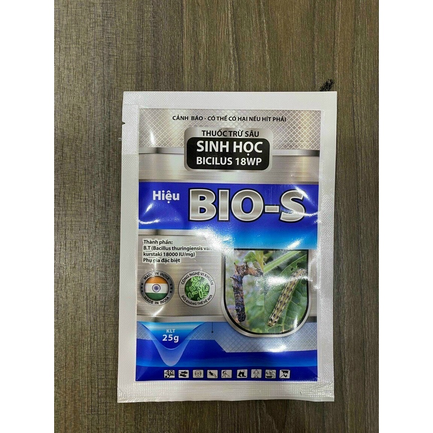 Chế phẩm trừ sâu sinh học Bio-S gói 25g