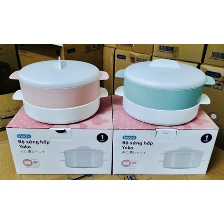 Bộ xửng hấp Yoko 1 ngăn hấp thực phẩm nhanh chóng thiết kế đơn giản, chất liệu an toàn, màu sắc đa dạng